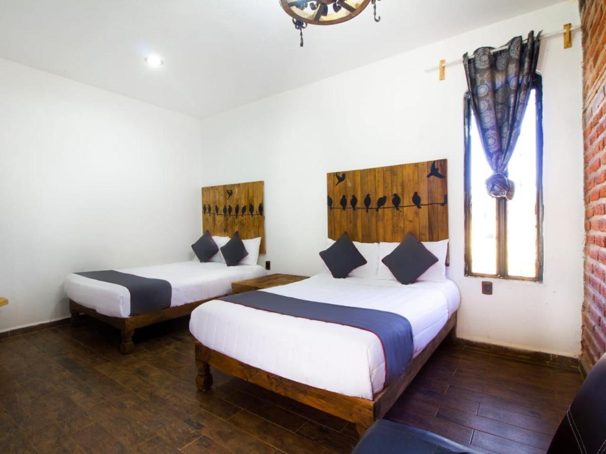 Hotel Cabañas Azul Tequilana Arandas Exterior foto